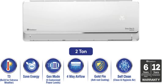 Dawlance Dual Pro T3 Inverter 2 Ton Inverter Split AC