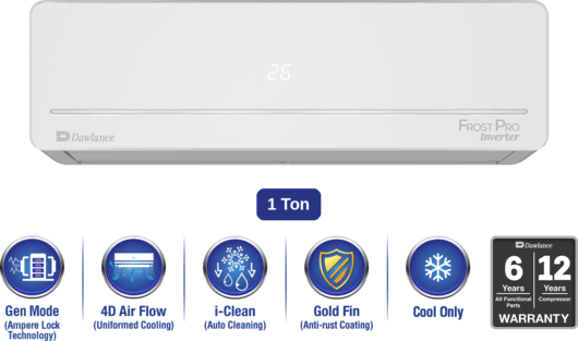 Dawlance Frost Pro Inverter 1 Ton Inverter Split AC