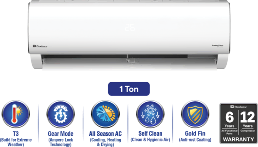 Dawlance Powercon X T3 Inverter 1 Ton Inverter Split AC