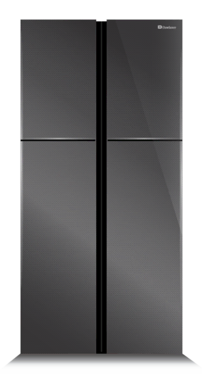 Representative appliance photo: Dawlance DFD 900 Glass Door Inv Black Honey Comb Multi Door Refrigerator