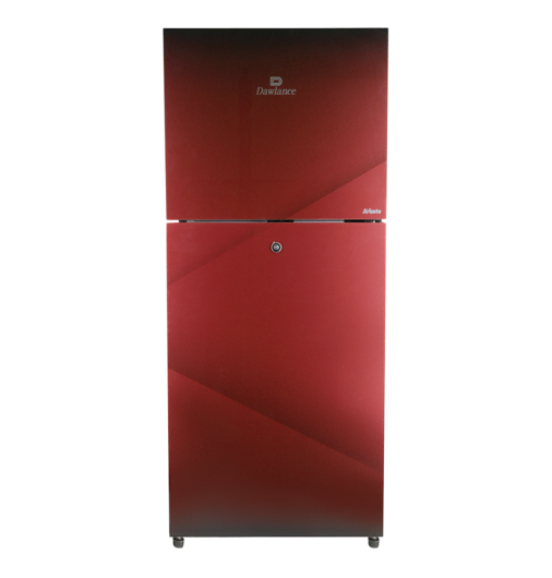Dawlance 9160LF Avante Pearl Red Double Door Refrigerator